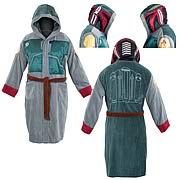 Star Wars Boba Fett Hooded Cotton Bathrobe